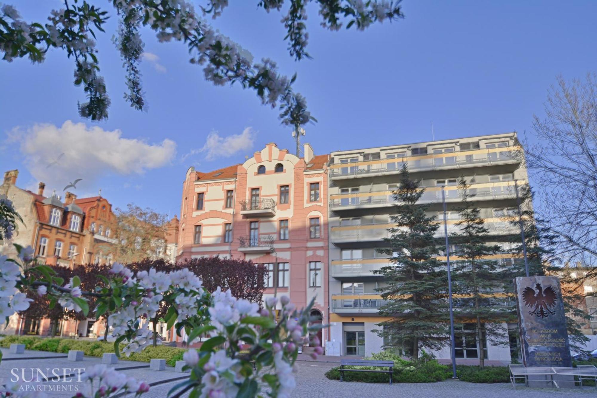 Sunset Apartments - Plac Slowianski 10 Świnoujście Exteriör bild
